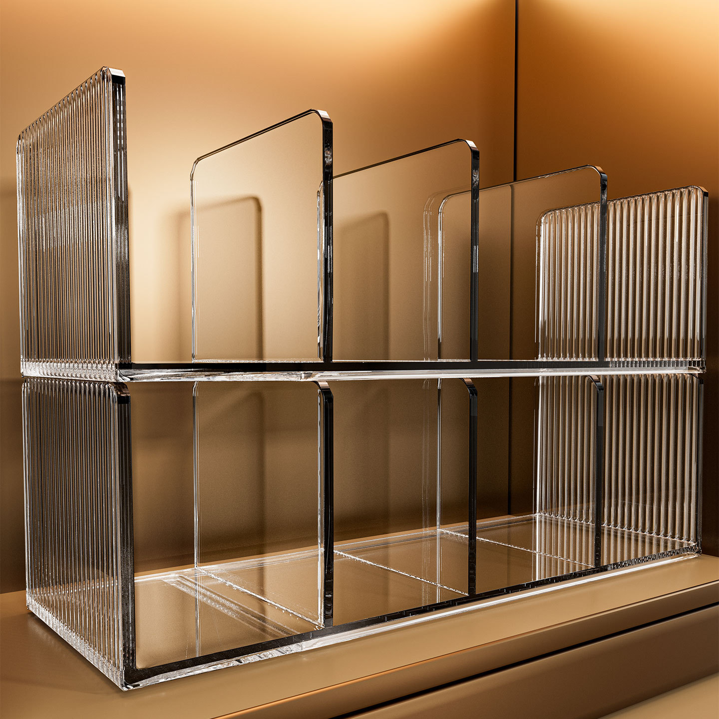 厨房橱柜分格收纳置物架