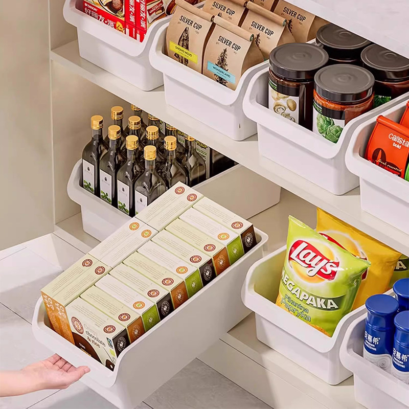 橱柜收纳盒桌面零食杂物整理盒