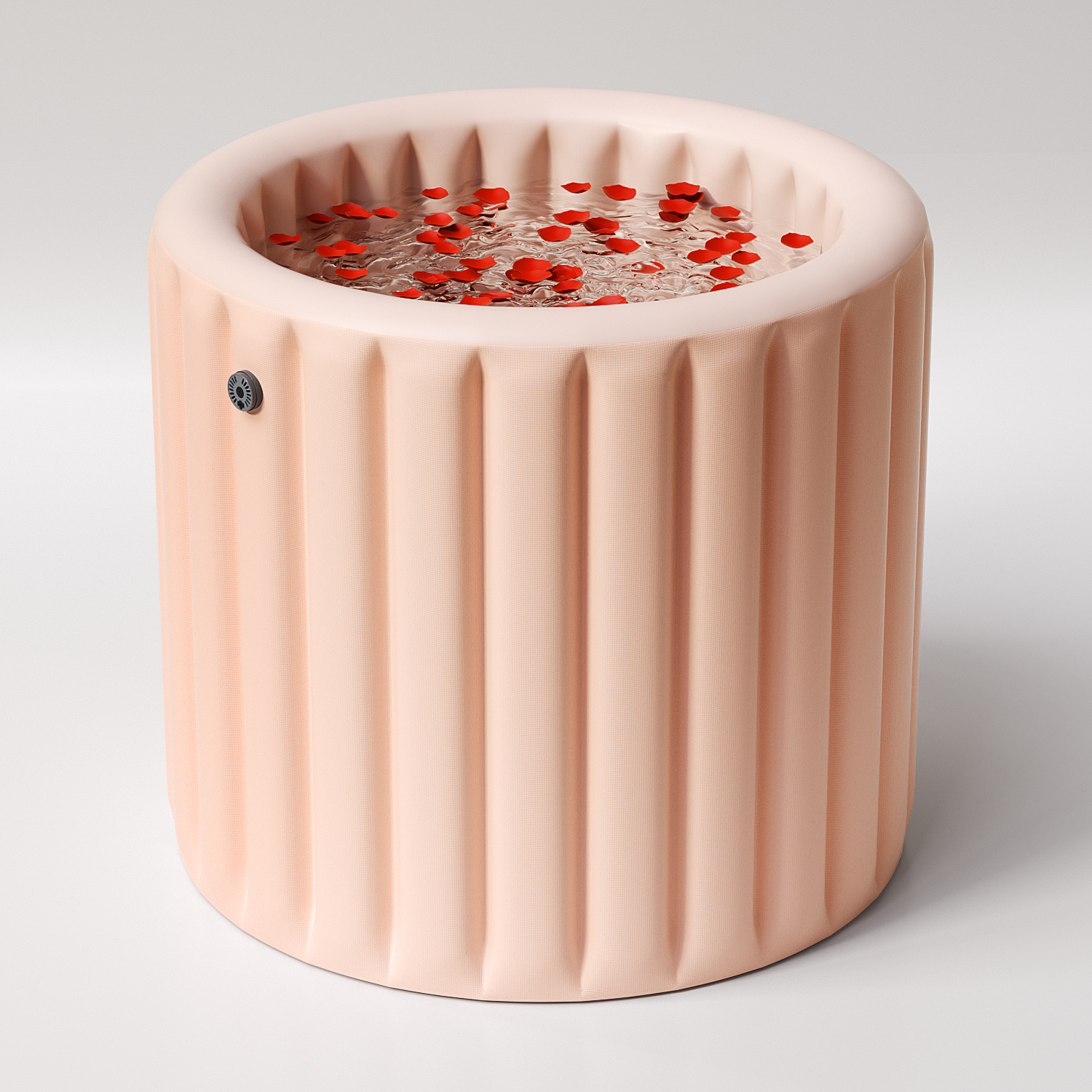 A-6574充气泡澡桶A-4846泡脚桶粉色