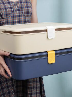 日本证件收纳盒收纳包家用户口本家庭房产重要资料文件证书整理盒