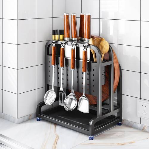 日本304不锈钢厨房刀架置物架