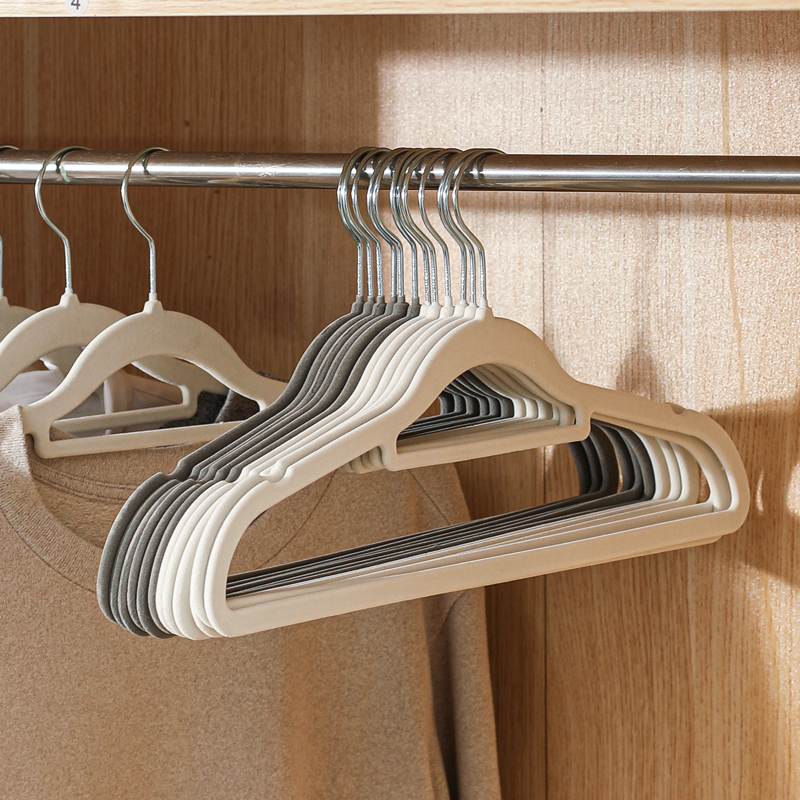 日本植绒衣架整理师专用衣挂家用