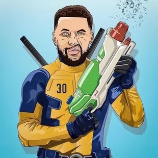 斯蒂芬库里Stephen30号Curry球衣复古城市版萌神小学生篮球服