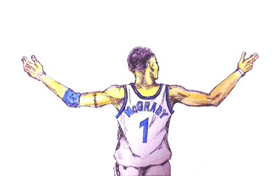 特雷西麦克格雷迪1号麦迪球衣McGrady篮球服背心T-MAC