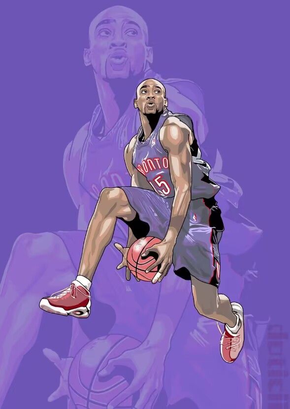 热压版文斯·卡特15号球衣复古vince carter篮球服背心上衣