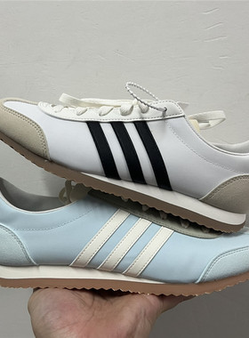 adidas VS JOG阿迪达斯防滑耐磨轻便复古T头鞋运动休闲鞋JI2436