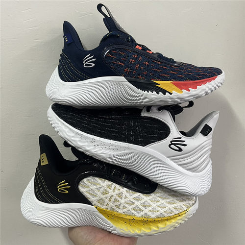 Under Armour/安德玛 Curry 9缓震防滑网面实战篮球鞋3025684-406