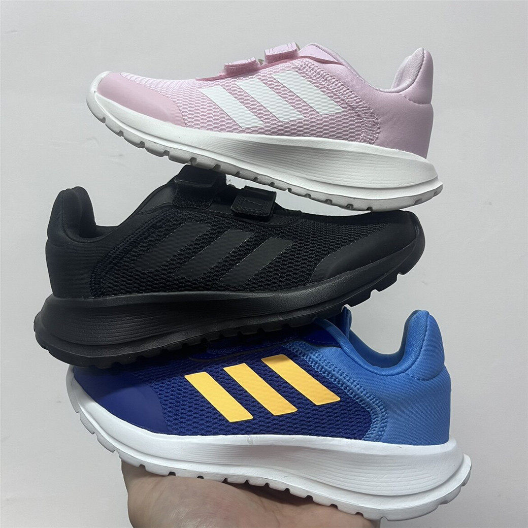 adidas Tensaur Run大童魔术贴网面低帮透气跑鞋 IG1236