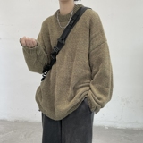 主推~新面料~雪尼尔材质抗起球百搭毛衣针织衫814-1-M6688-P68，男装针织衫/毛衣，星座814-1