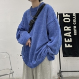 雪尼尔材质抗起球毛衣针织衫814-1-M6688-P68（聚酯纤维），男装针织衫/毛衣，星座814-1