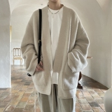 814-1-DP001-P85118道袍毛衣外套（北极绒），男装针织衫/毛衣，星座814-1
