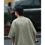 280克麂皮绒印花短袖T恤814-1-T2310-P4559（100聚酯纤维），男装T恤，星座814-1