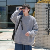 雪尼尔毛衣圆领针织衫814-1-M6688-P6889（聚酯纤维），男装针织衫/毛衣，星座814-1