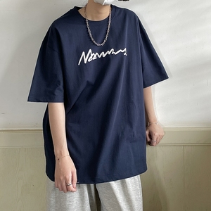 手写体发泡短袖T恤 814-1-T2314-P3849（250克棉）图片