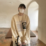 美式复古乐队圆领卫衣814-1-WY4300-P55控78（400克面部棉，男装卫衣，星座814-1