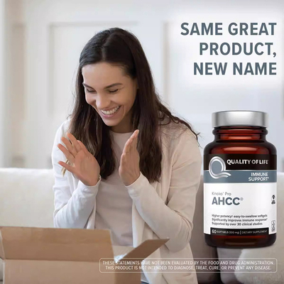 原装进口Quality of Life AHCC免疫胶囊担子菌预防hpv甲流