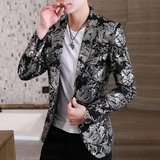 306B-2-X999-P752025秋装时尚男士烫金小西装西服外套，男装西服套装，星座507A（原星座306B-2）