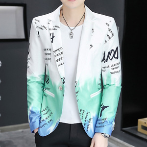 306B-2-X218-P75 2025秋季时尚撞色小西装西服外套图片