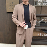 306B-2-LJT8000-P2002025春季时尚英伦轻熟风男士西服两件套装，男装西服，星座507A（原星座306B-2）