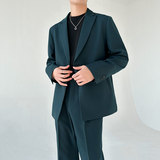 306B-2-T3230-P2002025秋装男士微阔青年西服两件套装帅气痞帅，男装西服，星座507A（原星座306B-2）