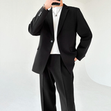 306B-2-T3250-P2302025春装时尚轻熟风男士微阔西服两件套装，男装西服，星座507A（原星座306B-2）