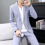 306B-2-LJT916-P125常年做2025春装西装西裤两件套装职业装西服，男装西服套装，星座507A（原星座306B-2）