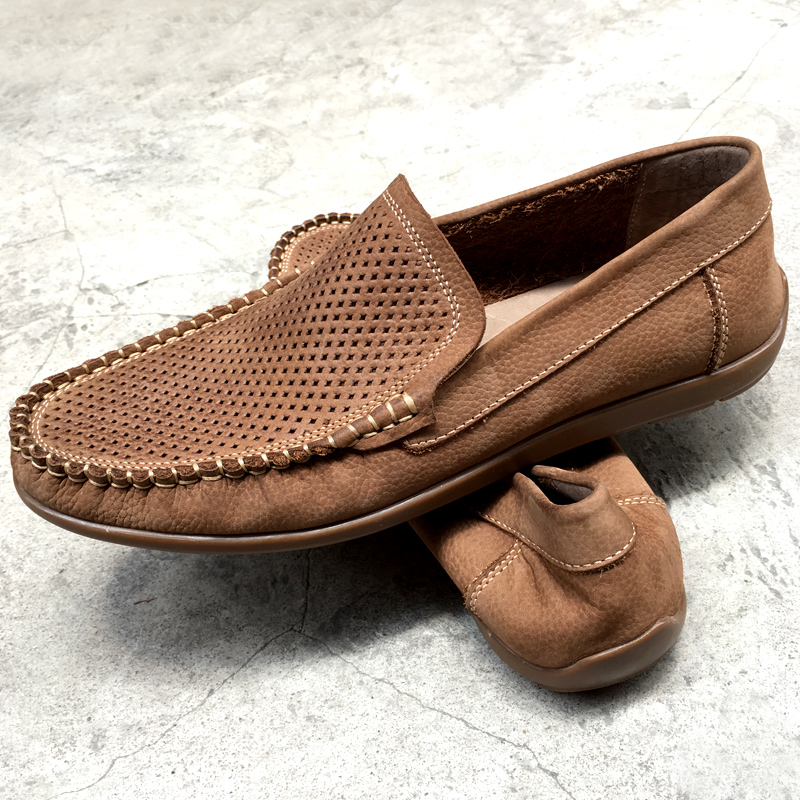 非常舒适夏季透气豆豆鞋