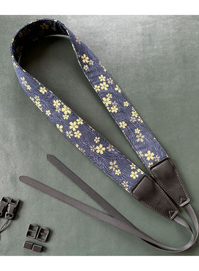 UNIKSTRAP纯手作和风烫金通用相机背带斜跨相机带CAMERA STRAP