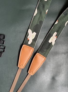 Unikstrap纯手工Dove复古绿通用相机背带CAMERA STRAP