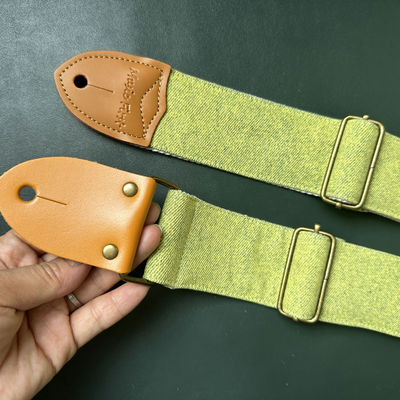 GIGFORU牛油果纯色吉他贝斯背带