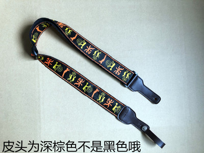 原创设计太阳神图腾吉他背带适合各型号吉他电吉他Guitar strap