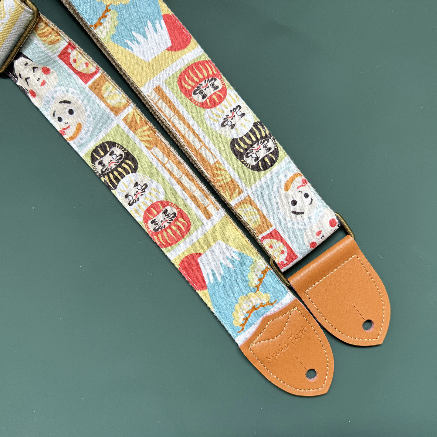 GIGFORU原创旅行的意义之日本通用海绵垫层民谣电吉他背带贝斯带