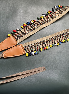 UNIKSTRAP原创文艺范 串珠通用相机背带拍立得背带CAMERA STRAP