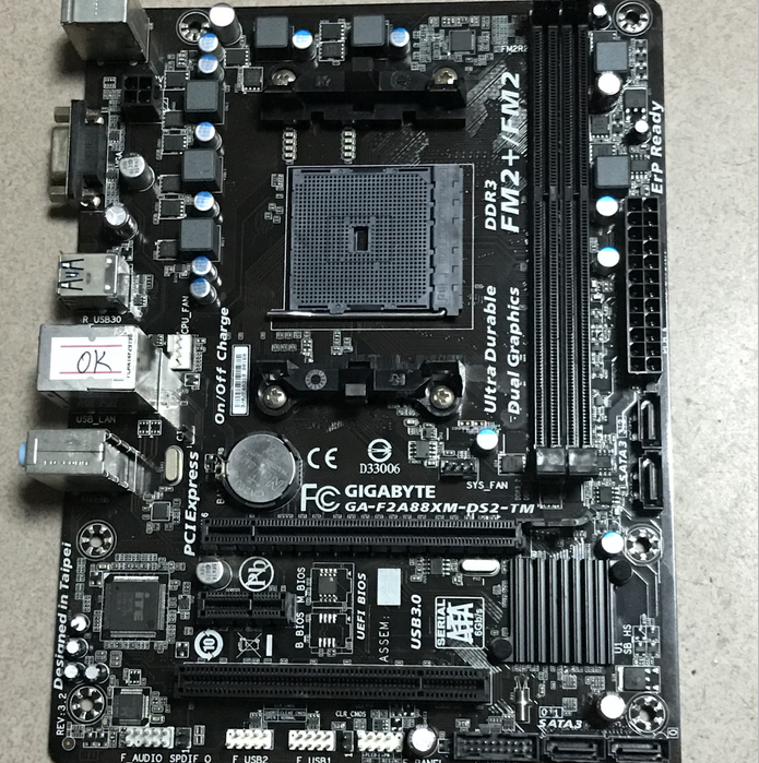 gigabyte/技嘉 技嘉 f2a55m-ds2 fm2 电脑主板