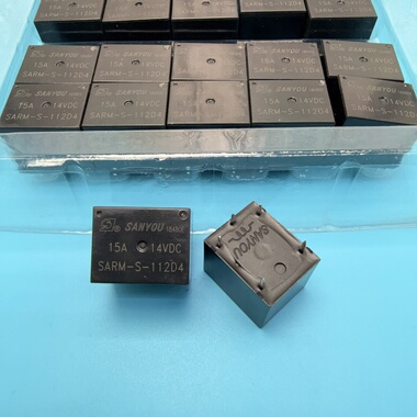 SARM-S-112D4 15A 12VDC汽车玩具童车用5脚 三友继电器