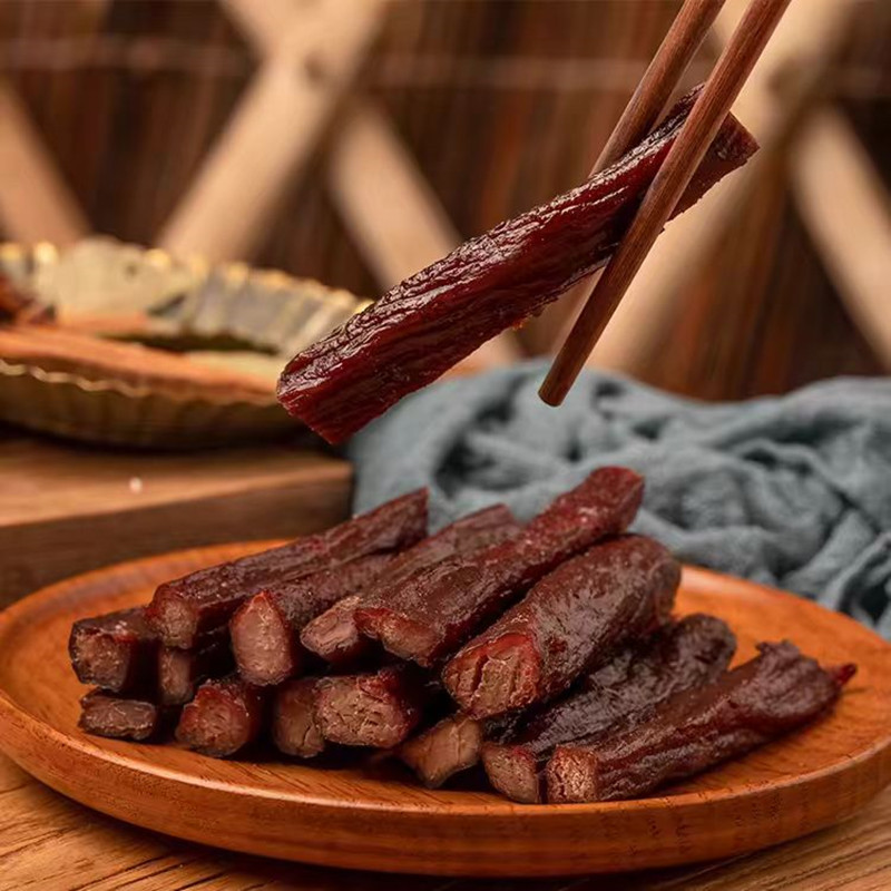 牛肉干内蒙风干正宗呼伦贝尔特产零食手撕原味独立小包装风吹草原