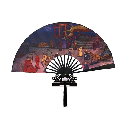 罗刹海市歌词扇子折扇中国风