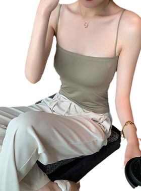 小吊带美背打底衫女夏抹胸式内衣外穿背心内搭性感小众设计裹胸潮