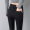 Black single pants, high waisted pants