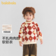 加绒休闲印花上衣 冬装 巴拉巴拉balaOne童装 儿童卫衣宝宝2025新款