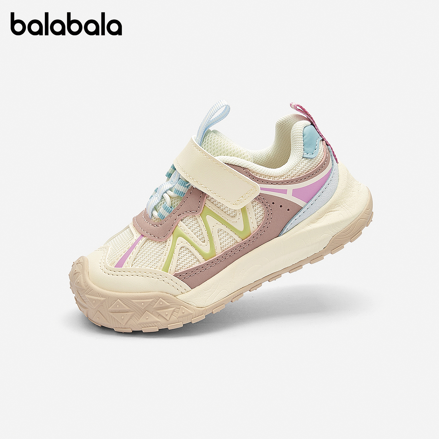 【商场同款】巴拉巴拉稳步鞋女童2025新款春秋透气防滑户外机能鞋