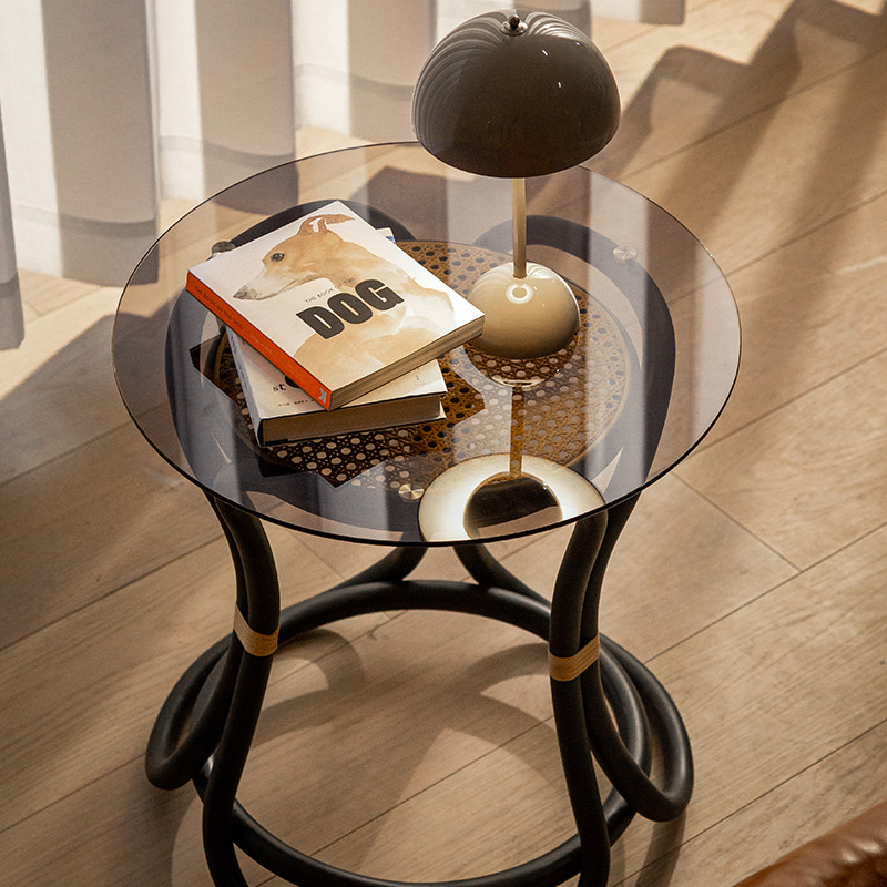 TENG边几 致家家居 |沙发床头边几小圆桌卧室小茶几藤编角几客厅,住宅家具,角几/边几,淘宝优惠券,粉丝福利购,淘宝优惠卷