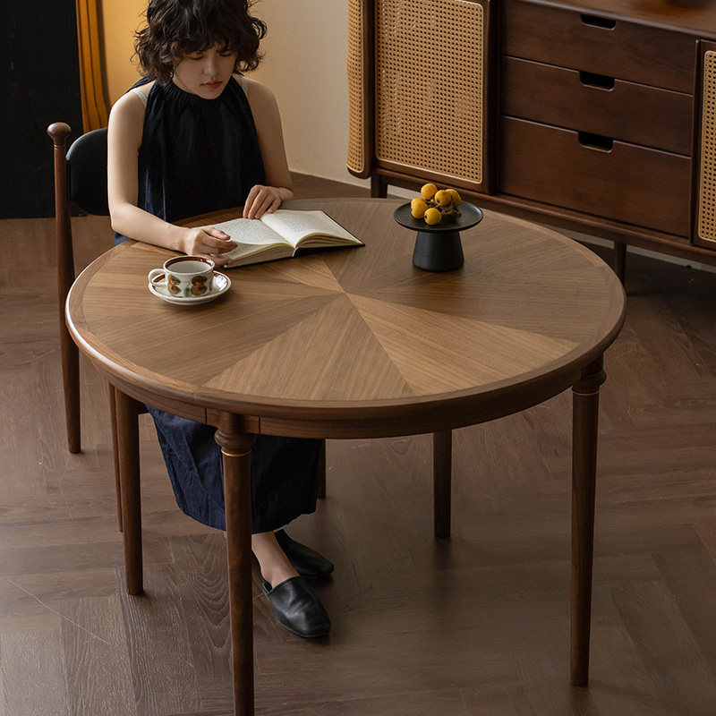 致家家居/艾克圆桌/法式复古风