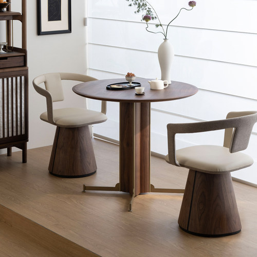 致家家居/云澜圆桌/新中式茶桌