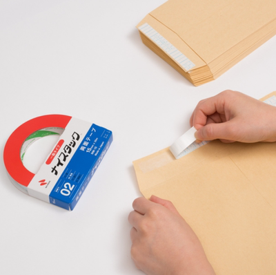 NICHIBAN/米其邦双面胶带NW-10文件图纸用双面胶006-040210mmx20m