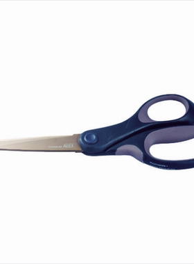 日本ALLEX/林刃物39002钛涂层外套热塑橡胶手柄不锈钢多功能剪刀