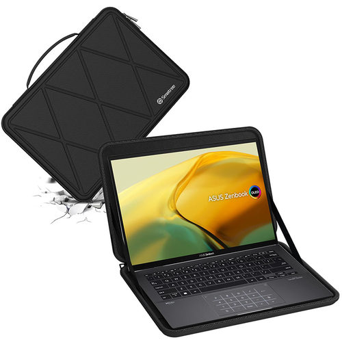 Smatree适用于华硕（ASUS）Zenbook 14英寸笔记本电脑手提公文包硬壳保护