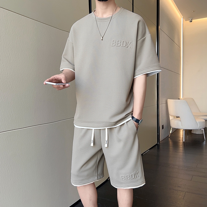 侨迪蒙拉青少年短袖夏季套装