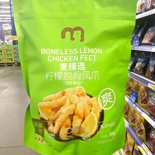 麦臻选柠檬脱骨凤爪500g