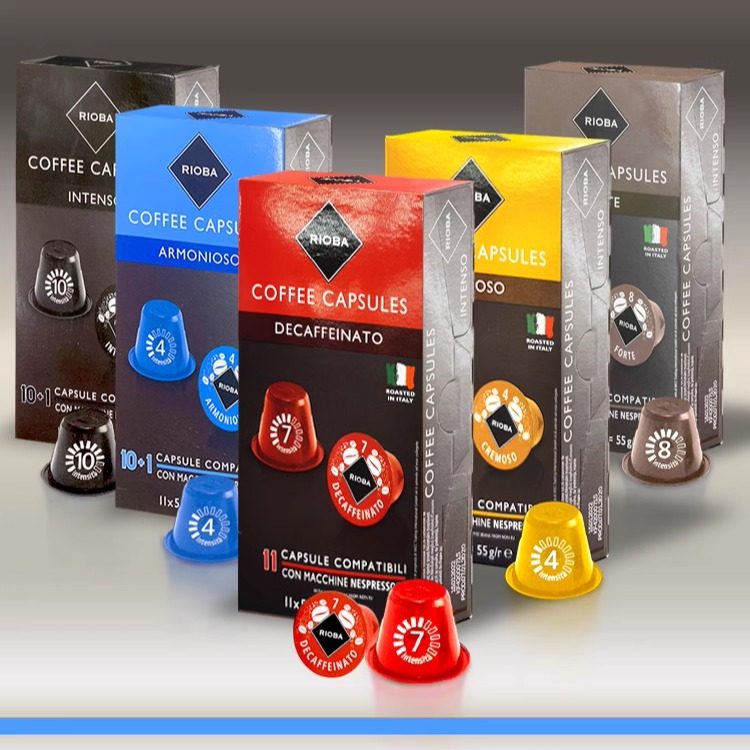 瑞吧进口胶囊咖啡5g*11粒盒装